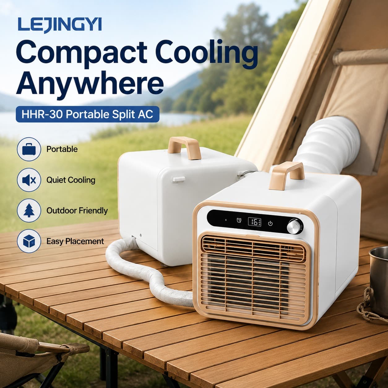 LEJINGYI HHR-30 Portable Split AC